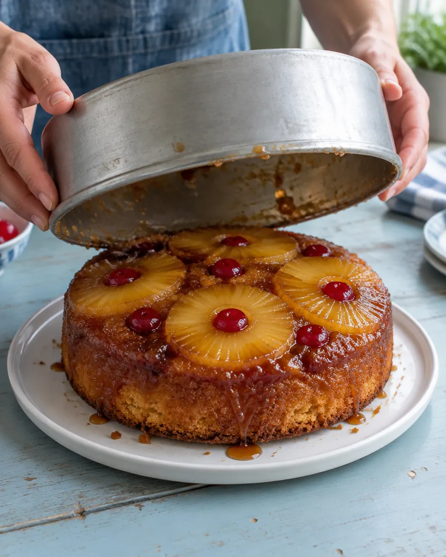Step 7: Let the cake cool in the pan on a wire rack for 20 minutes,