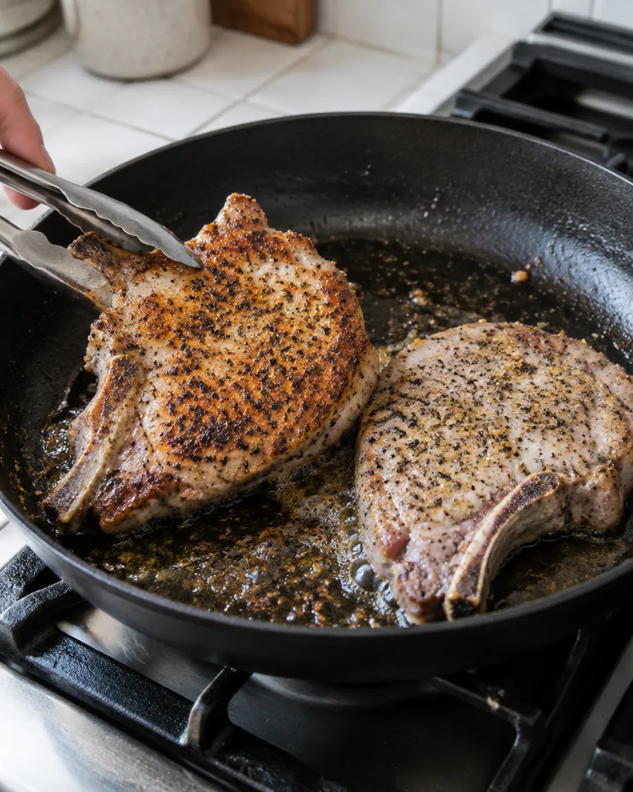 Step 3: Heat 1 tbsp of the oil in a frying pan over high heat. Cook