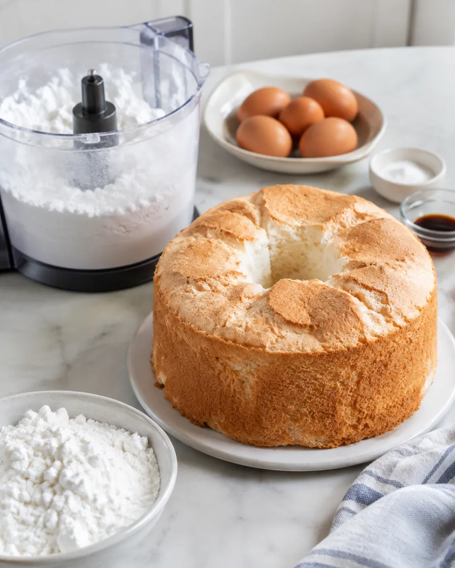 Step 2: Blitz the granulated sugar in a food processor or blender un