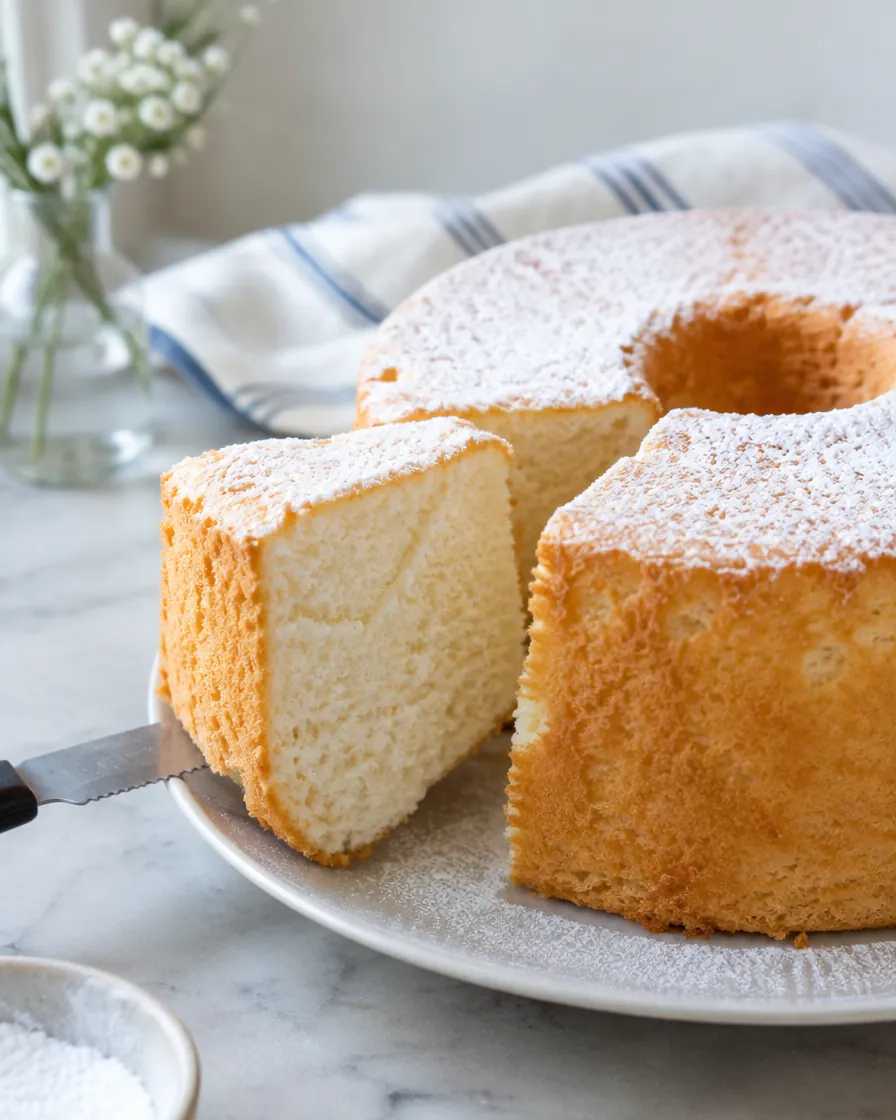 Step 6: Dust with confectioners' sugar if you like, cut with a serra