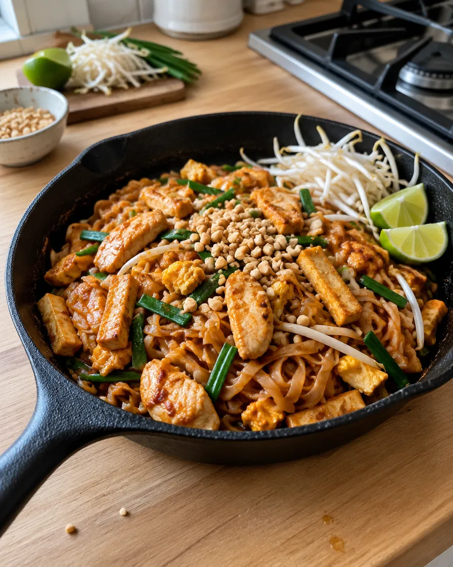Weeknight Chicken Pad Thai